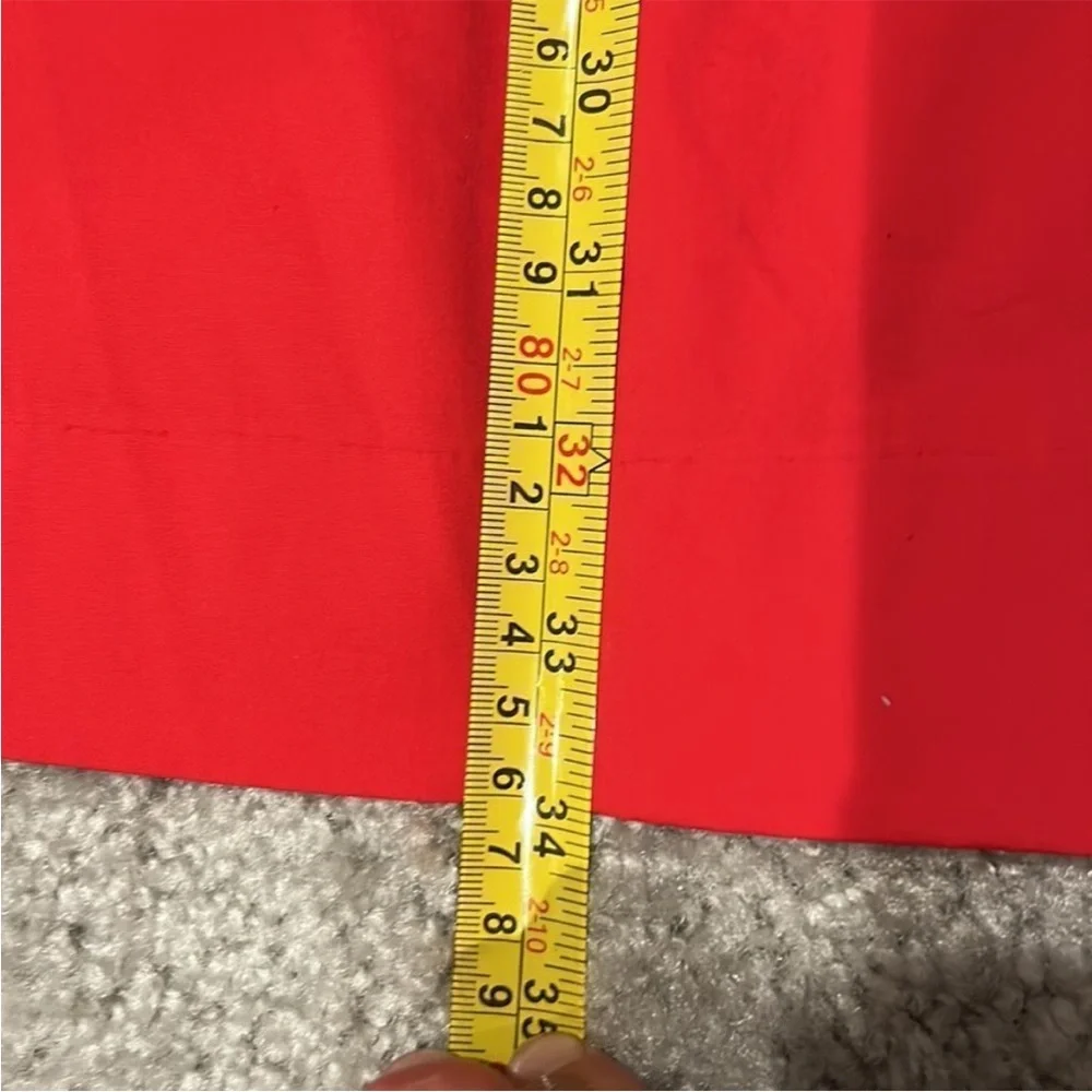 New Milly Tara Red Valentines Day Dress Solid One Shoulder Size 6 NWT - Picture 7 of 10